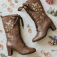 The Vibe is Farfalla Chocolate Boots