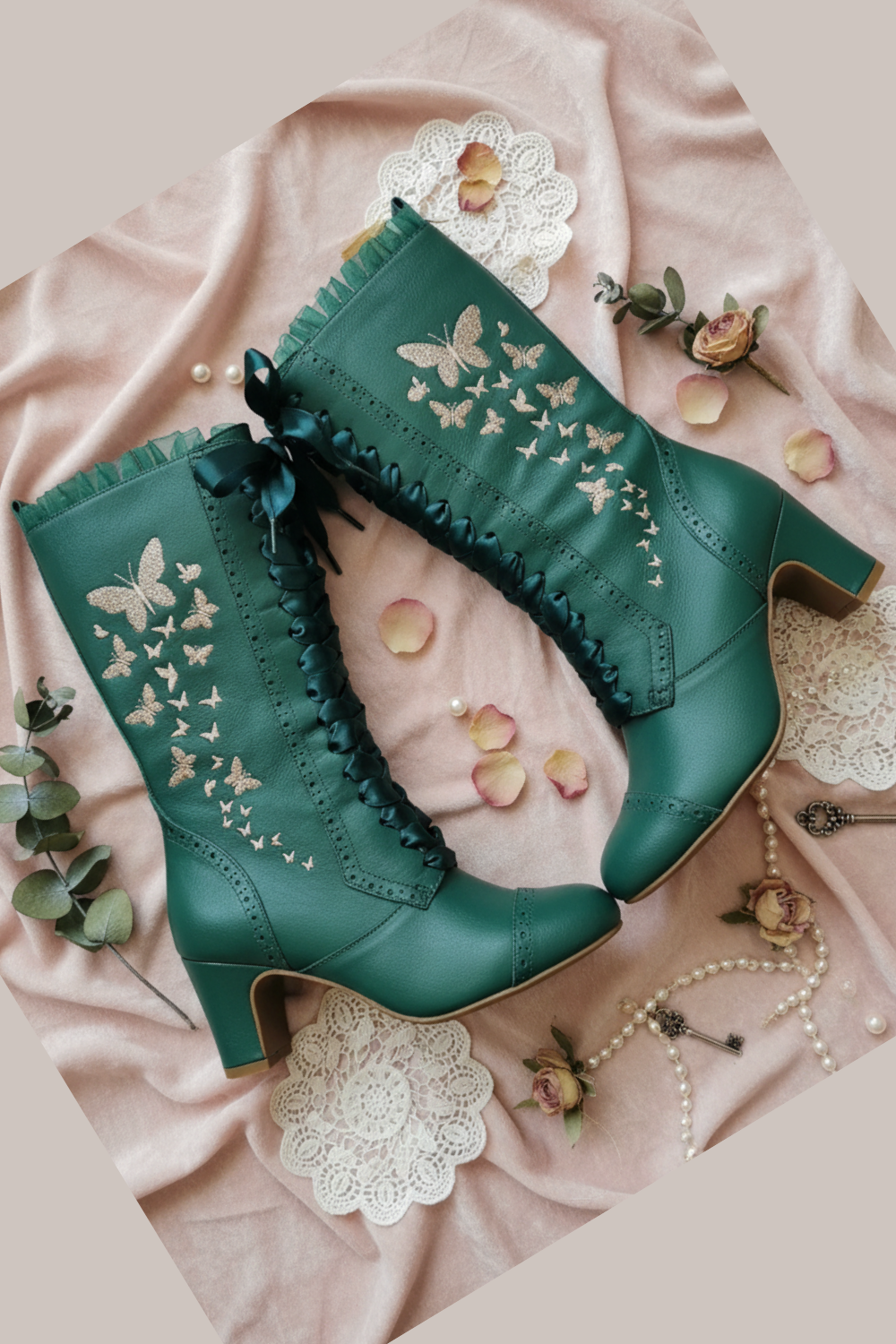 The Vibe is Farfalla Teal Boots