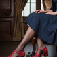 The Vibe is Glamour in Red