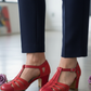 The Vibe is Glamour in Red