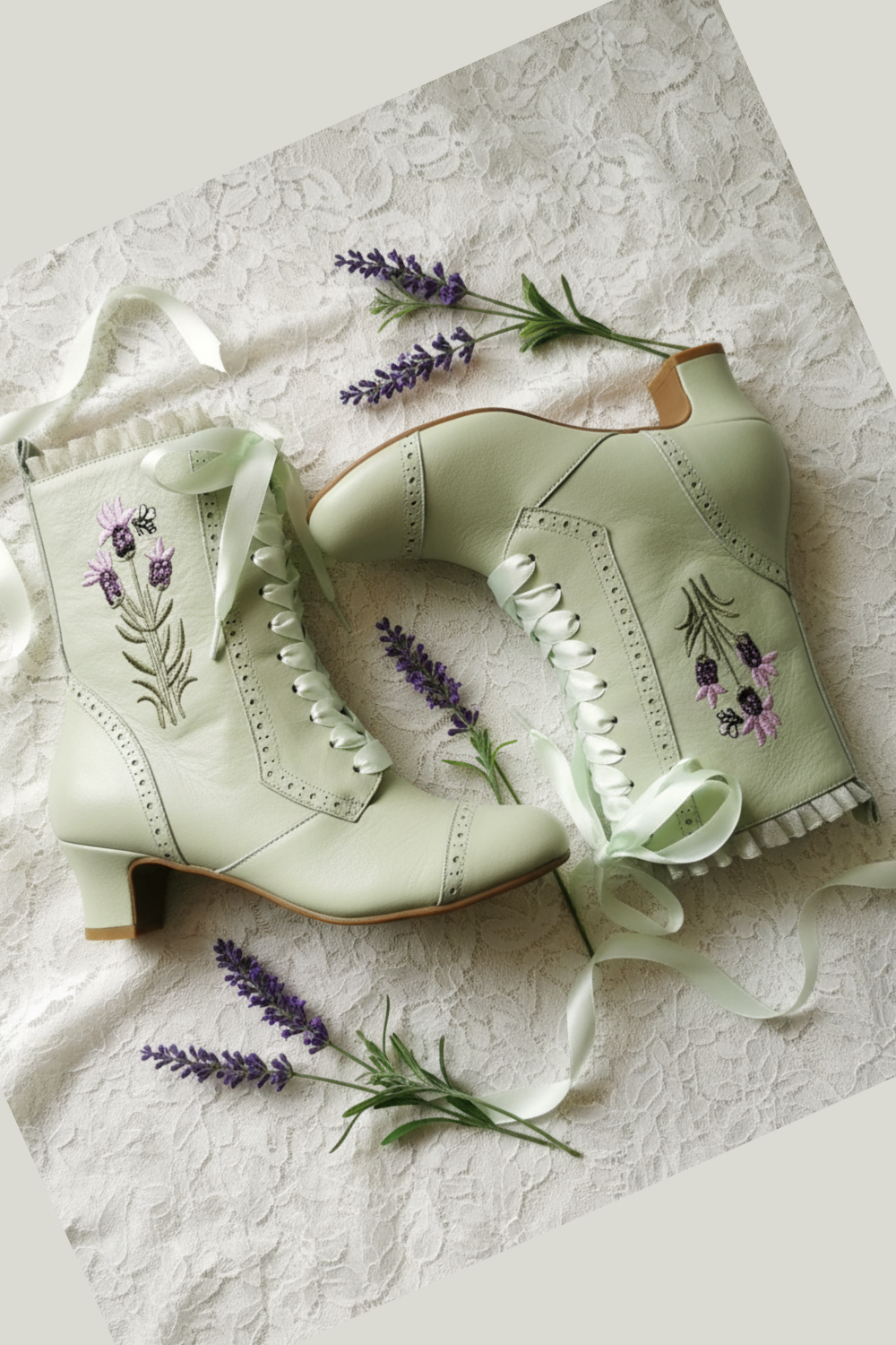 The Vibe is Lavende Dream Soft Sage Boots