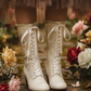 The Vibe is Farfalla Latte Boots