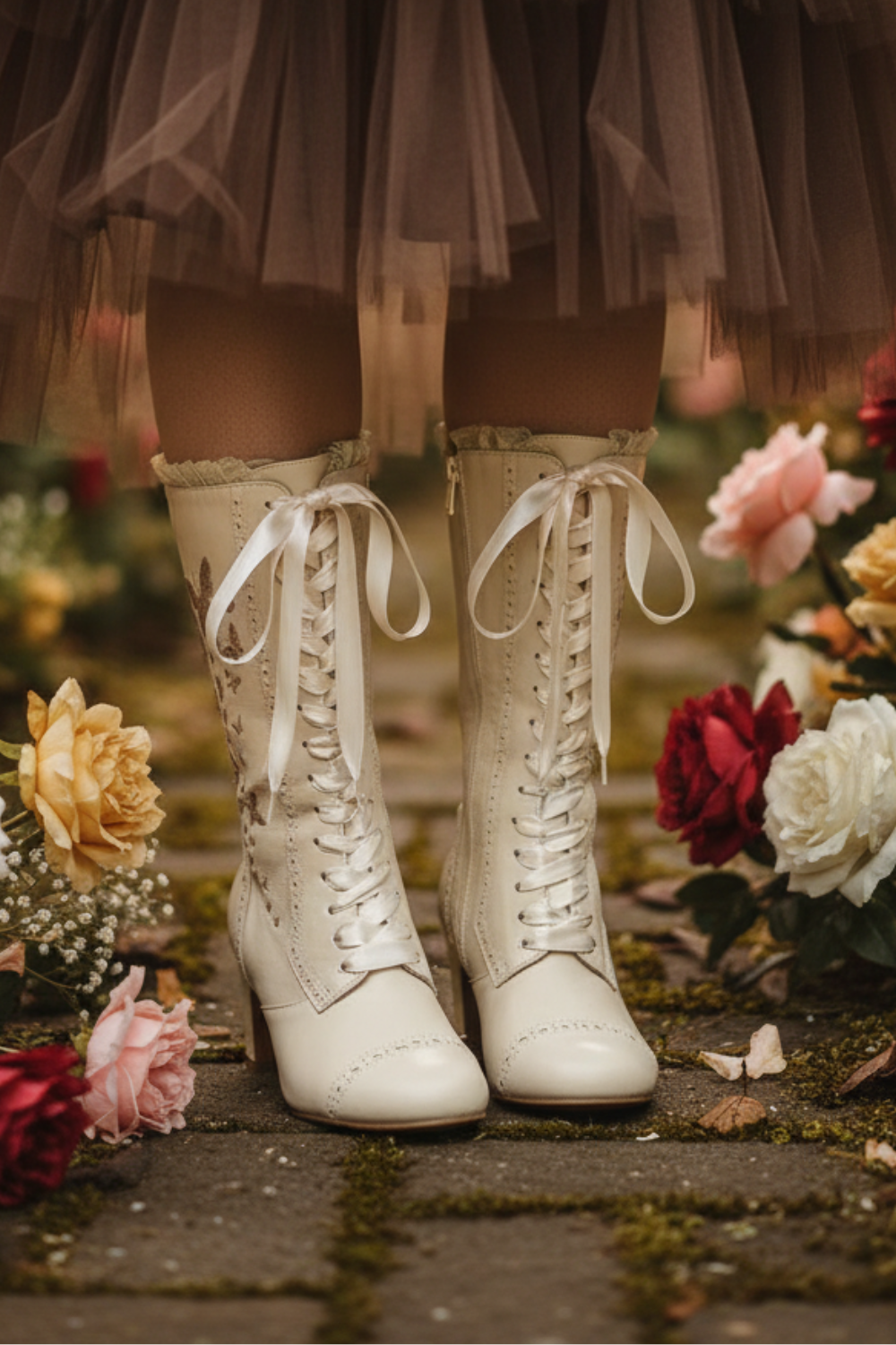 The Vibe is Farfalla Latte Boots