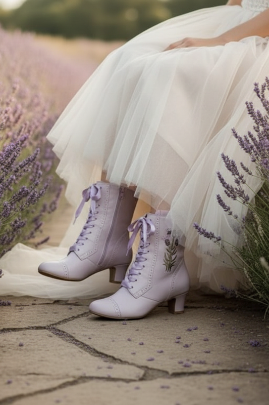 The Vibe is Lavende Dream Lavender Boots