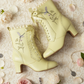 The Vibe is Damselfly Lemon Grass Boots