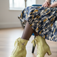 The Vibe is Damselfly Lemon Grass Boots