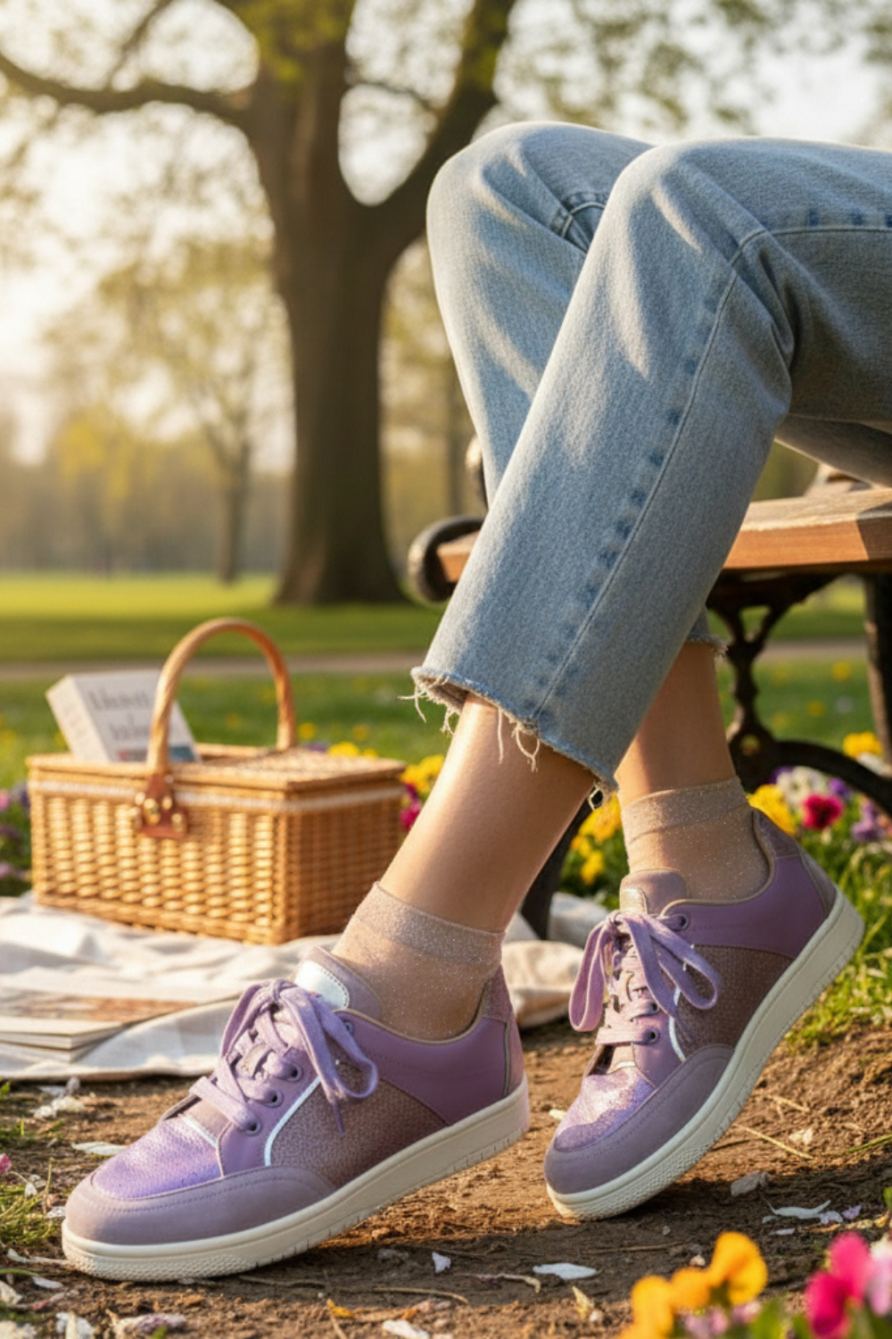 Shoe Fun Lizzy Lavendream Sneakers