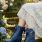 The Vibe is Damselfly Navy Blue Boots