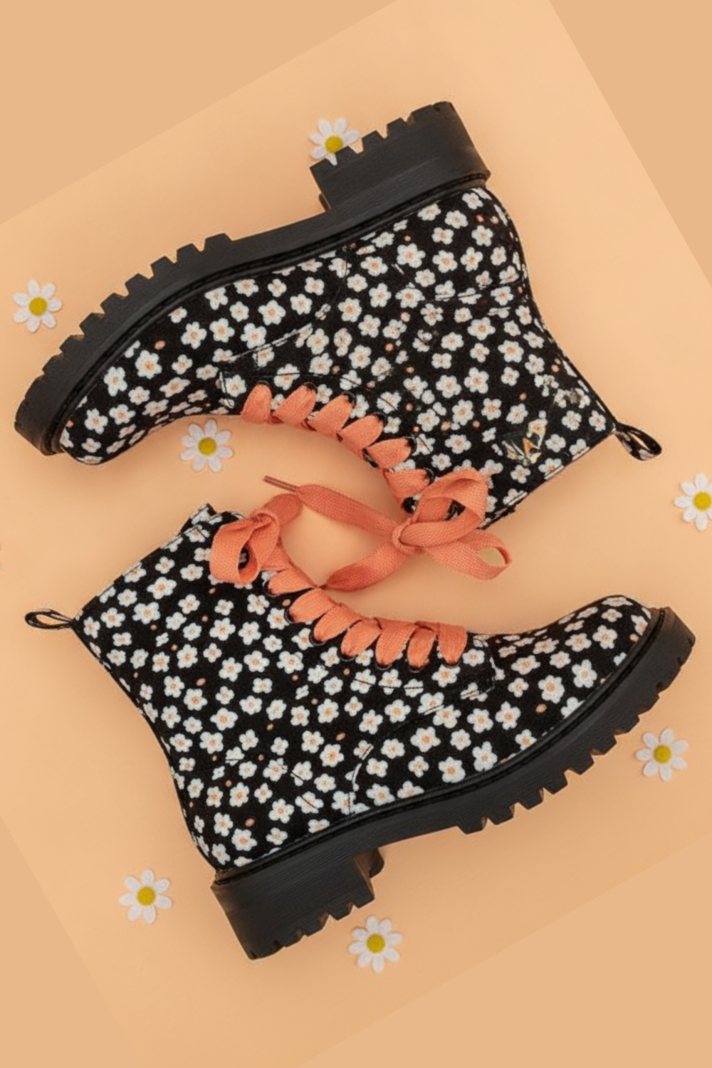 Shoe Fun Freya Noir Bloom Boot