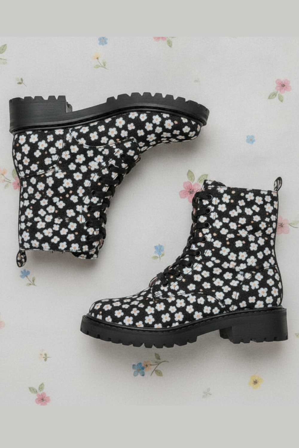 Shoe Fun Freya Noir Bloom Boot