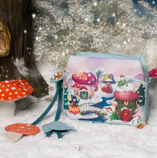 Vendula Fairy Village Snowflake Edition Paige Bag