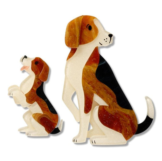 Erstwilder By Your Side Paw by Paw Brooch Pair