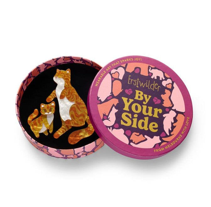 Erstwilder By Your Side Purrfect Harmony Brooch Pair