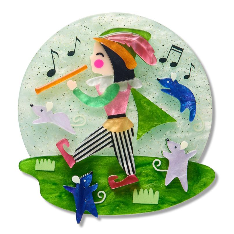 Erstwilder Pete Cromer Fairy Tales Pest Control Brooch
