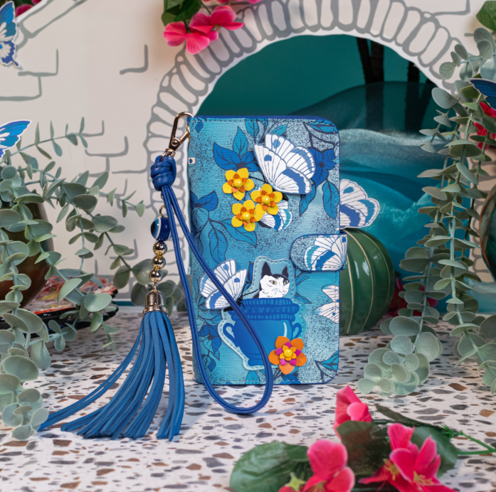 Vendula Gardens of the World Greece Universal Flip Phone Holder