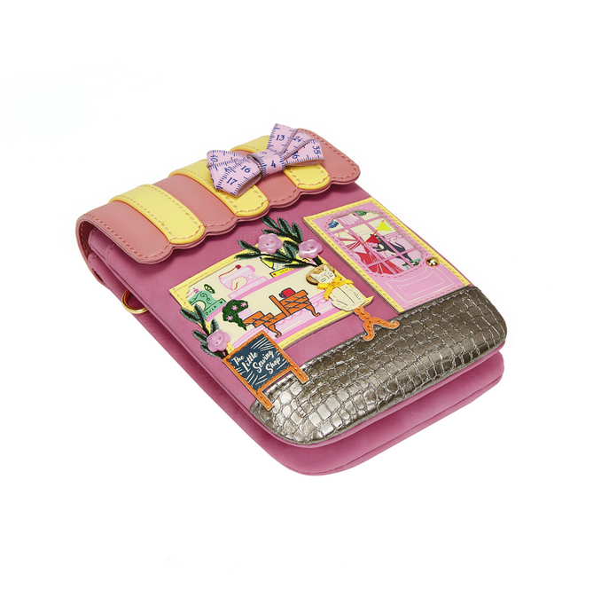 Vendula Sewing Shop Raspberry Edition Phone Pouch