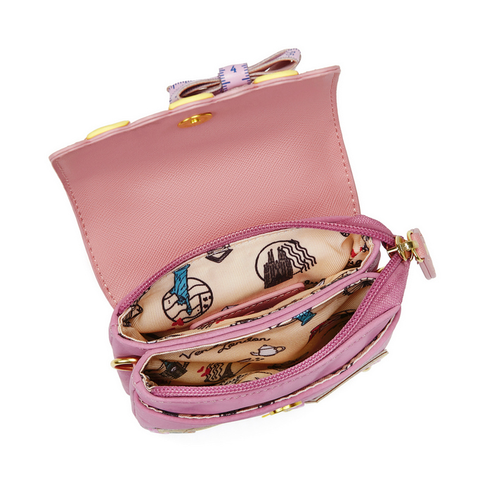 Vendula Sewing Shop Raspberry Edition Phone Pouch