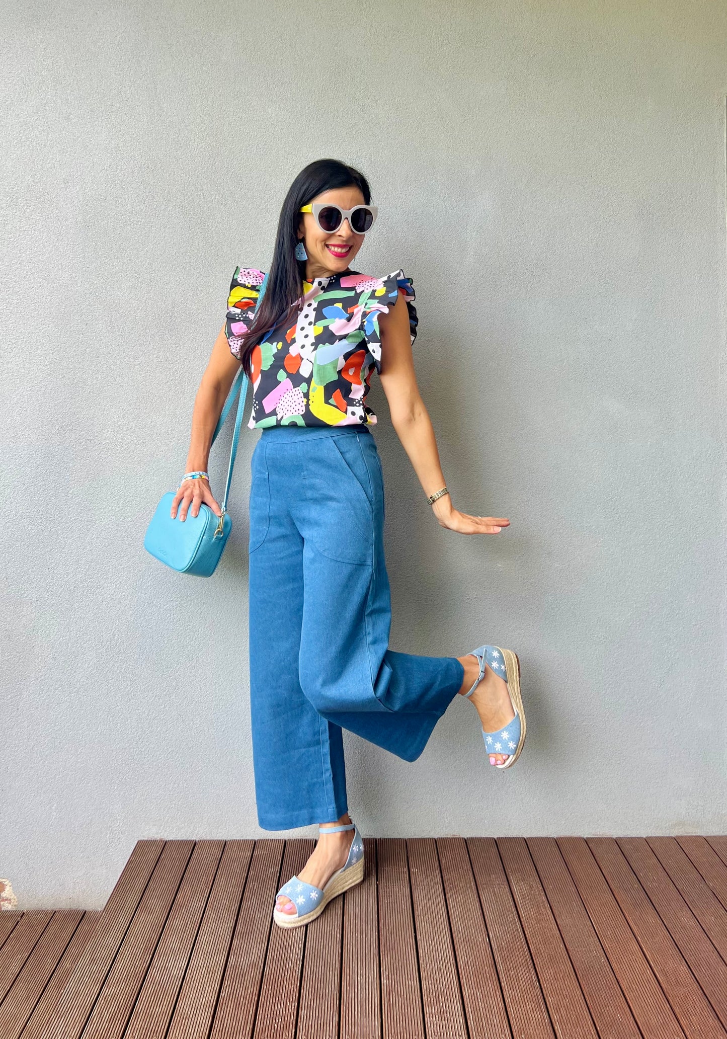 The Vibe is Daisy Daze in Denim