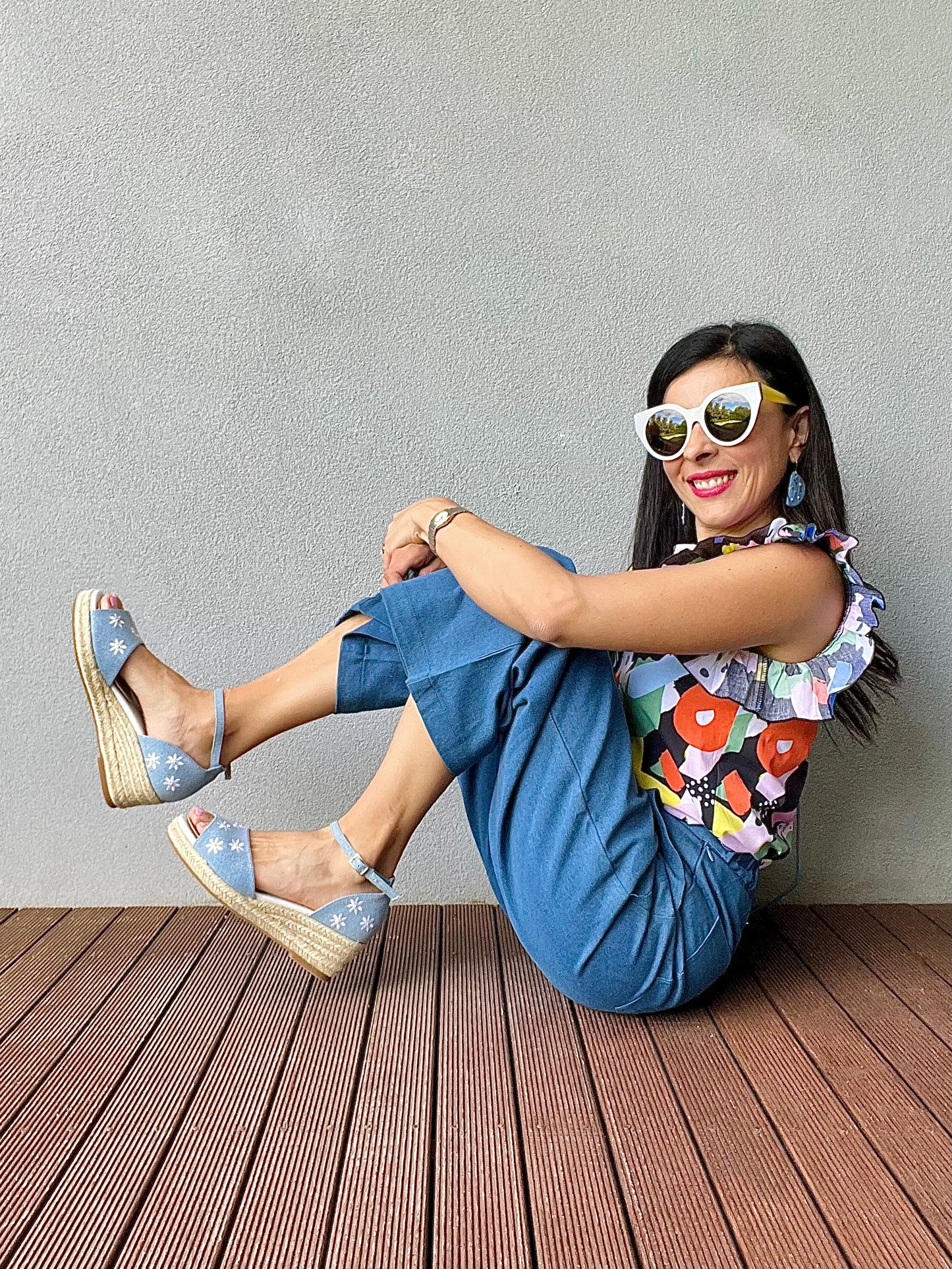 The Vibe is Daisy Daze in Denim