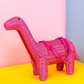 Wicker Darling Anne the Pink Bronte Saurus