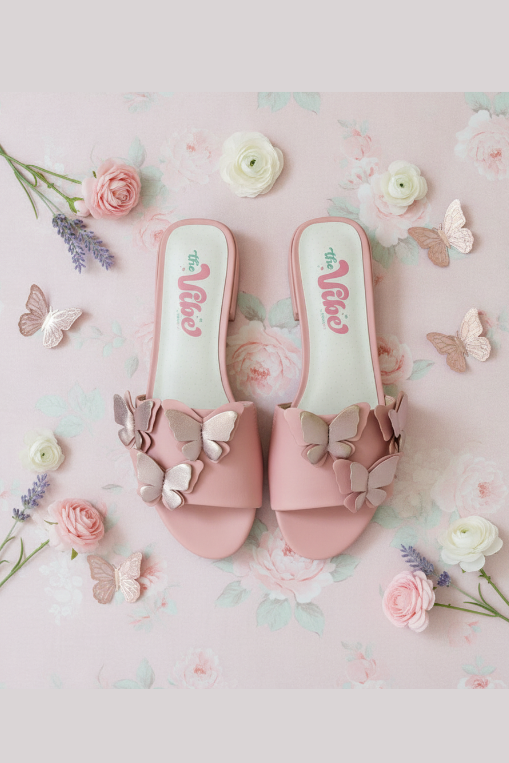 The Vibe is Social Butterfly in Tickled Pink