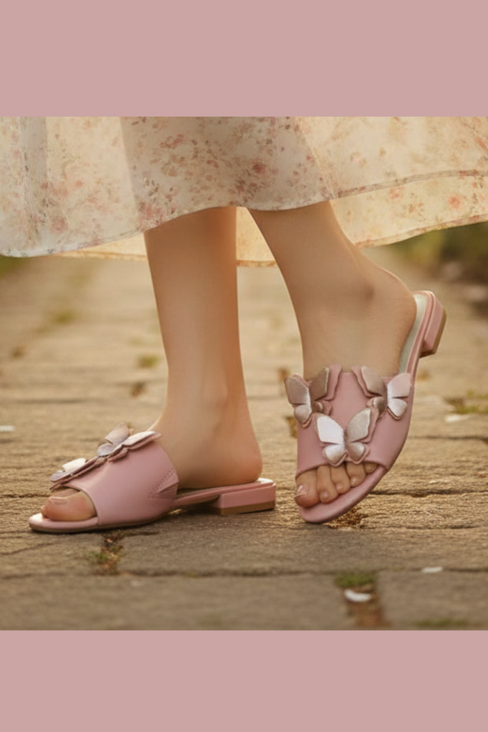 The Vibe is Social Butterfly in Tickled Pink
