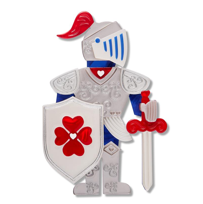 Erstwilder Pete Cromer Fairy Tales Plot Armour Brooch