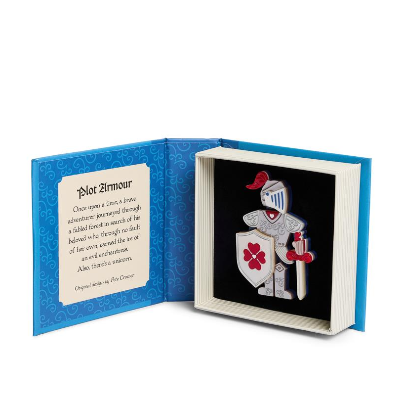 Erstwilder Pete Cromer Fairy Tales Plot Armour Brooch