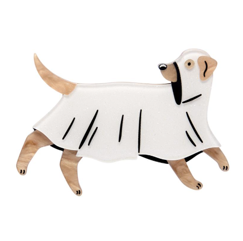 Erstwilder Megan Roy Haunted at Heart Poltergeist Pooch Brooch