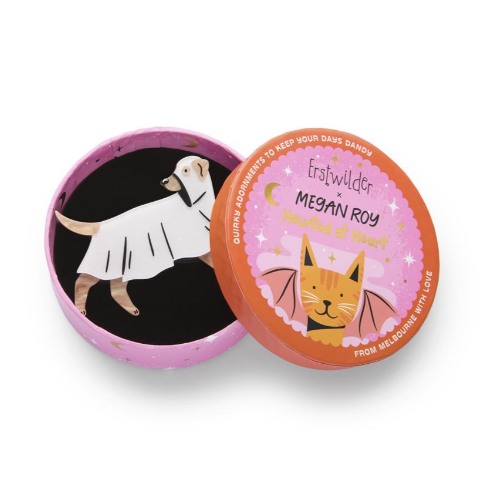 Erstwilder Megan Roy Haunted at Heart Poltergeist Pooch Brooch