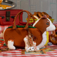 Vendula New York City Cats and Corgis Corgi Grab