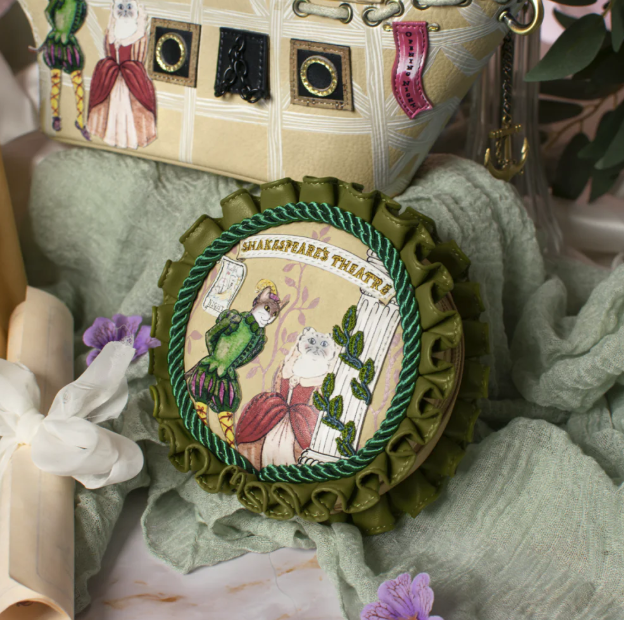 Vendula Shakespeare Theatre Twelfth Night Round Coin Purse