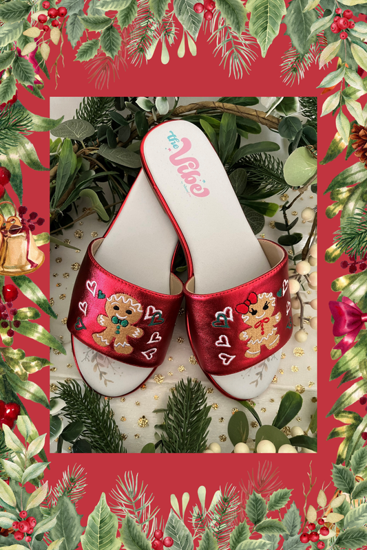 The Vibe is Sweethearts Metallic Red