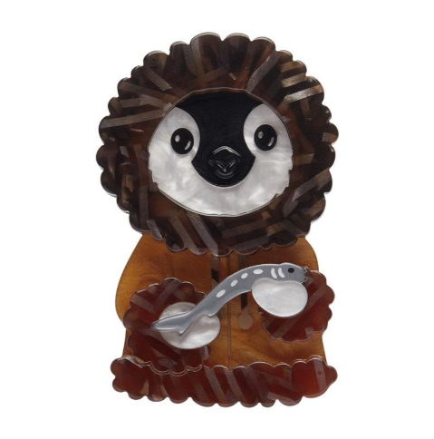Erstwilder Lucia The Resourceful Penguin Brooch