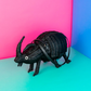 Wicker Darling Ulysses the Rhino Beetle Bag