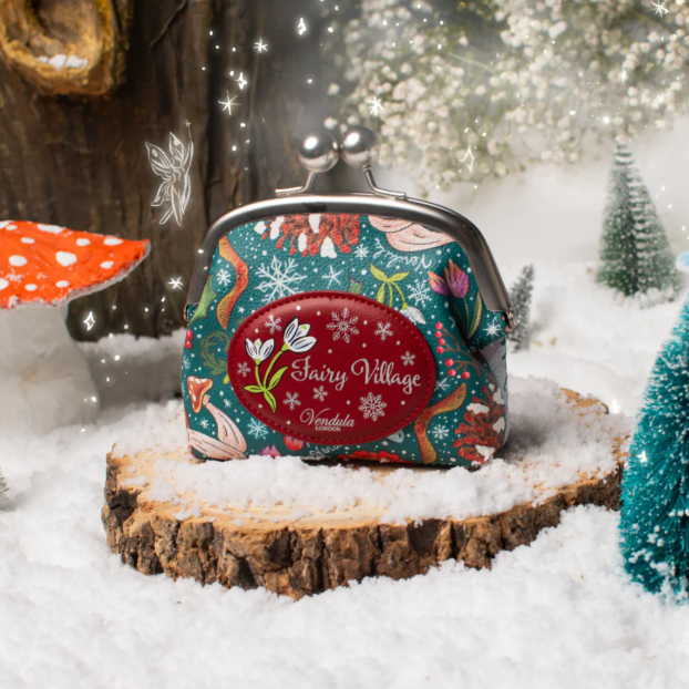 Vendula Fairy Village Snowflake Edition Rio Coin Purse