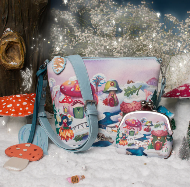 Vendula Fairy Village Snowflake Edition Rio Coin Purse