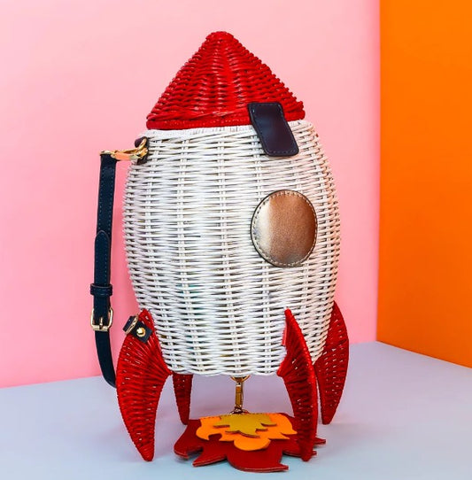 Wicker Darling Rocket Bag