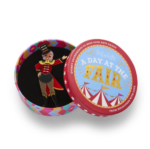 Erstwilder A Day at the Fair Roll Up Roll Up Brooch