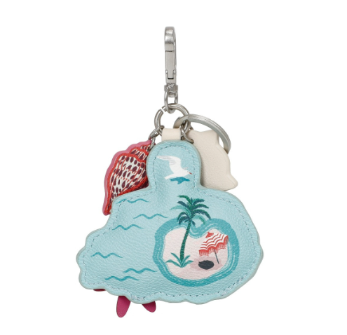 Vendula Sands Rubber Ring Key Charm