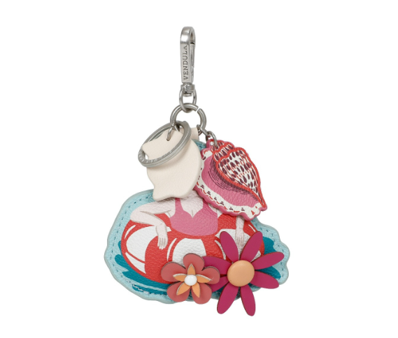 Vendula Sands Rubber Ring Key Charm