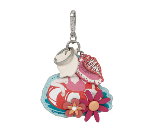Vendula Sands Rubber Ring Key Charm