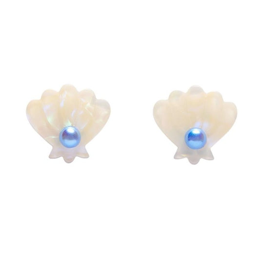 Erstwilder Fan Favs Saltwater Wisdom Stud Earrings