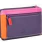Mywalit Zip Round Multi Purse with Shoulder Strap Sangria