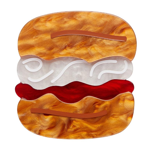 Erstwilder London Calling The Great British Scone Brooch