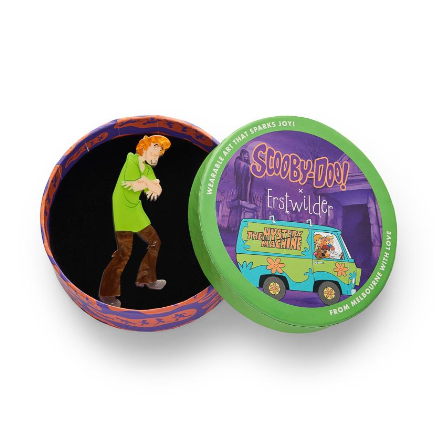 Erstwilder x Hanna Barbera Shaggy Rogers Brooch