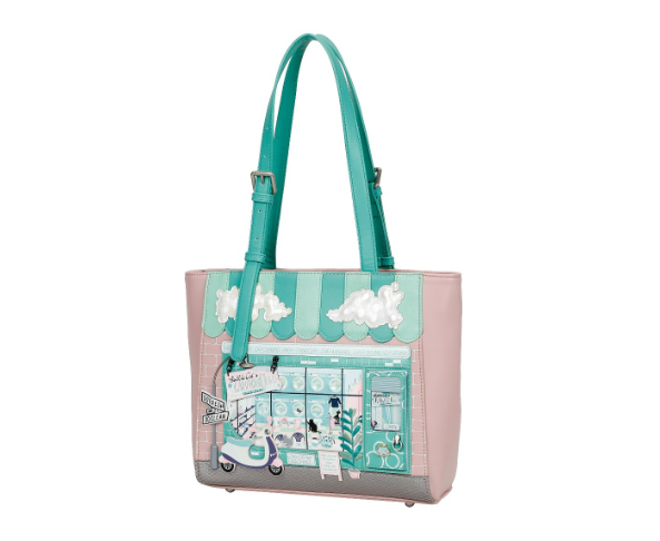 Vendula Bubble Cats Laundromat Shopper Bag