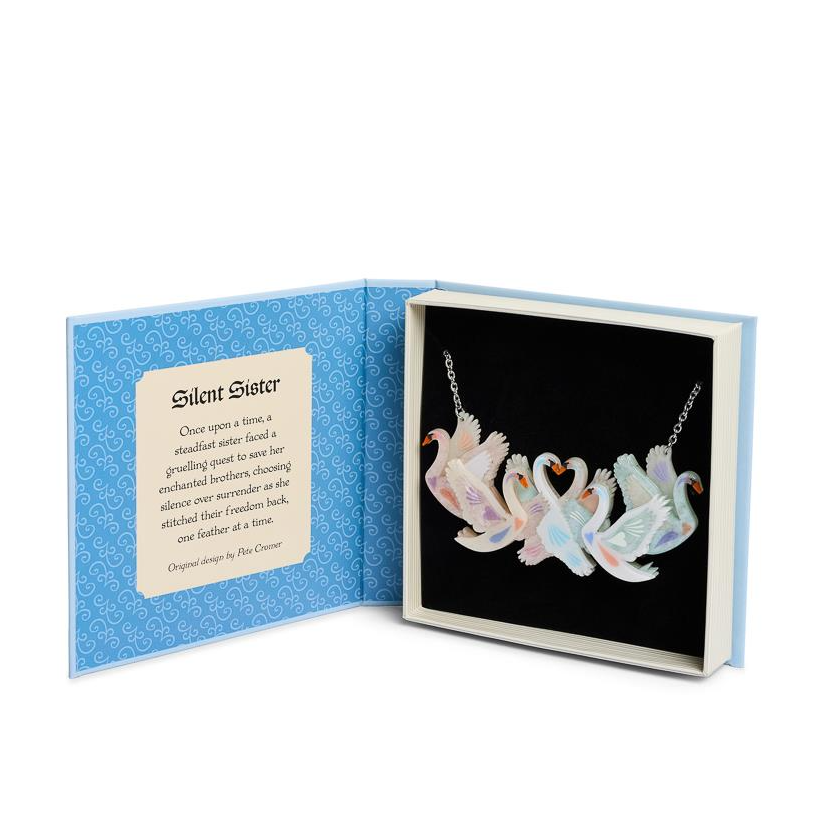Erstwilder Pete Cromer Fairy Tales Silent Sister Necklace