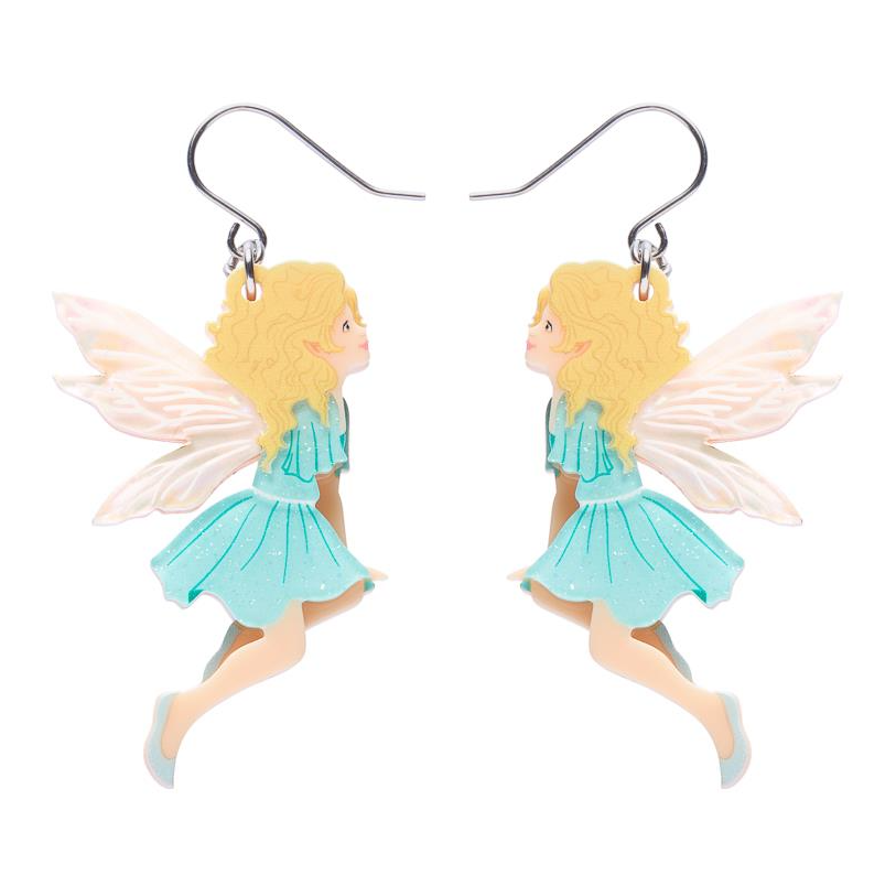 Erstwilder Silky the Fairy Drop Earrings