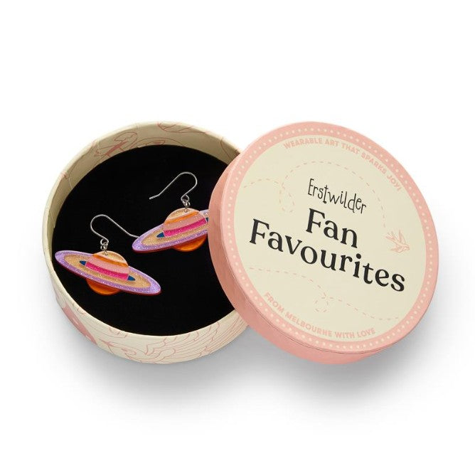 Erstwilder Fan Favs Sixth from the Sun Drop Earrings